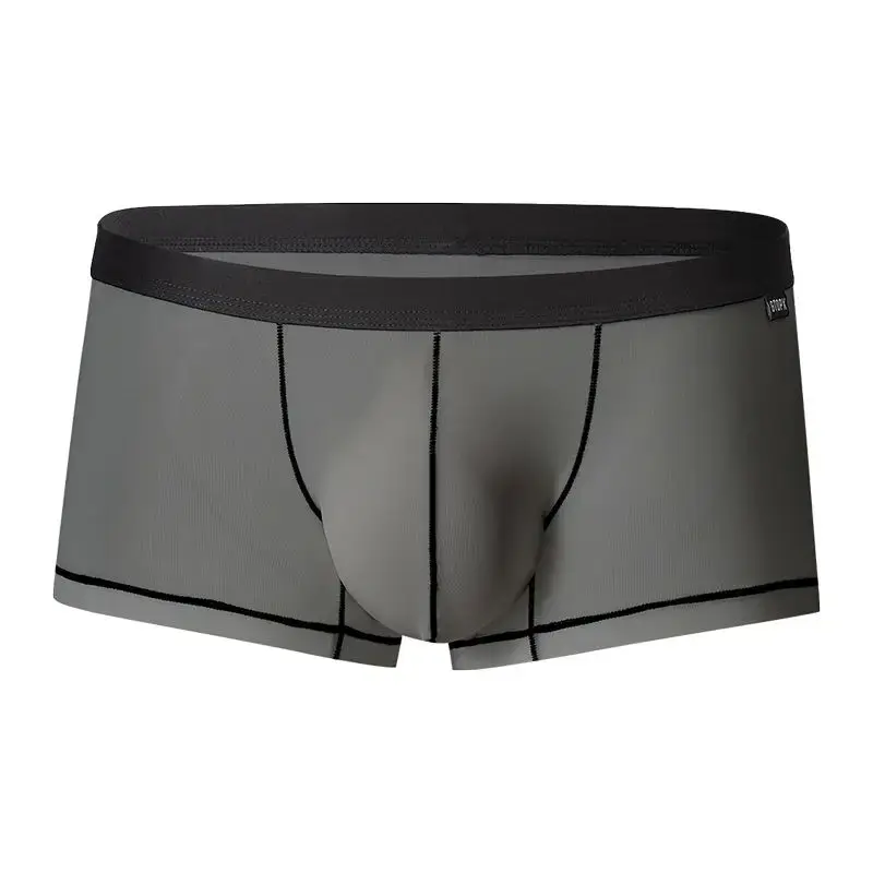 Men's Sexy Lingerie Ultra Thin Ice Silk U Touch Comfortable, Breathable, Sexy Boxers, Men's Boxer Lingerie GT272 — image 2