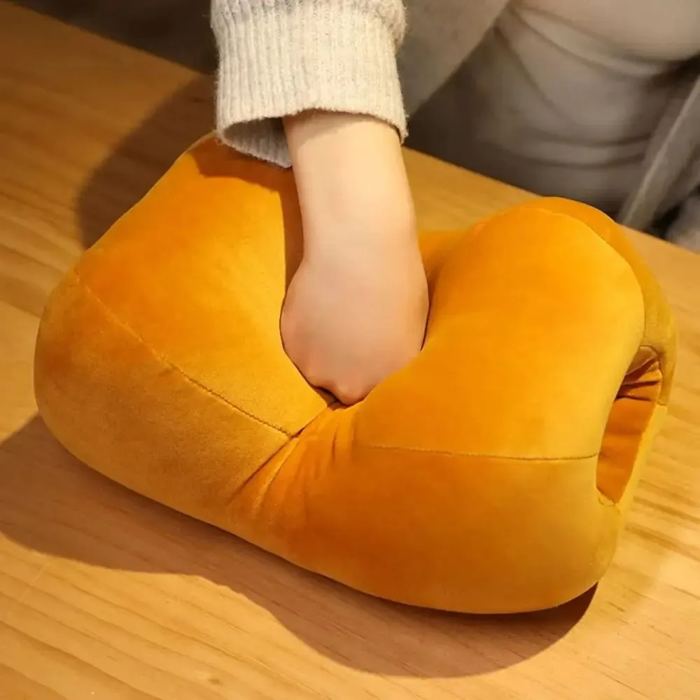 42cm Simulation Meat Bone Pillow Cartoon Design Washable Lifelike Meat Bone Pillow Soft Hypoallergenic Plush Toy Pillow