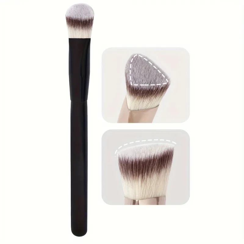 Premium Concealer Brush Triangle Brush Head Bulu Sintetik Lembut Sesuai untuk Kulit — image 9
