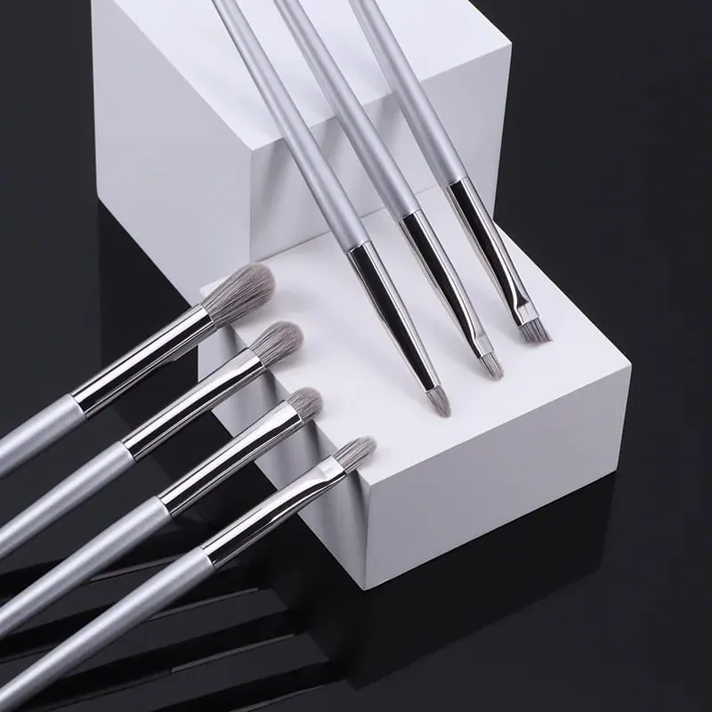 12PCS Makeup Brushes Kit Professional Natural Goat Hair Foundation Powder Contour Eyebrow Eyeshadow Lip Make Up Tools — image 3