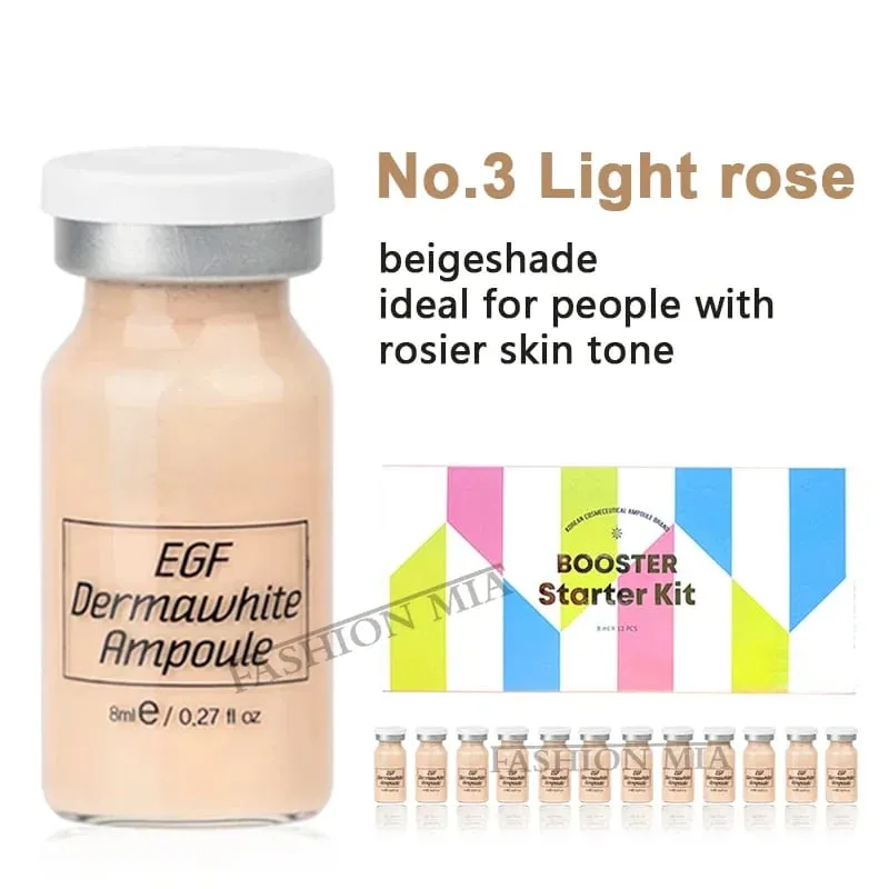12pcs LAN FROST BB Cream Beginner Starter Kit 8ml Niacinamide Foundation Facial Skin Whitening Brightening CC Cream