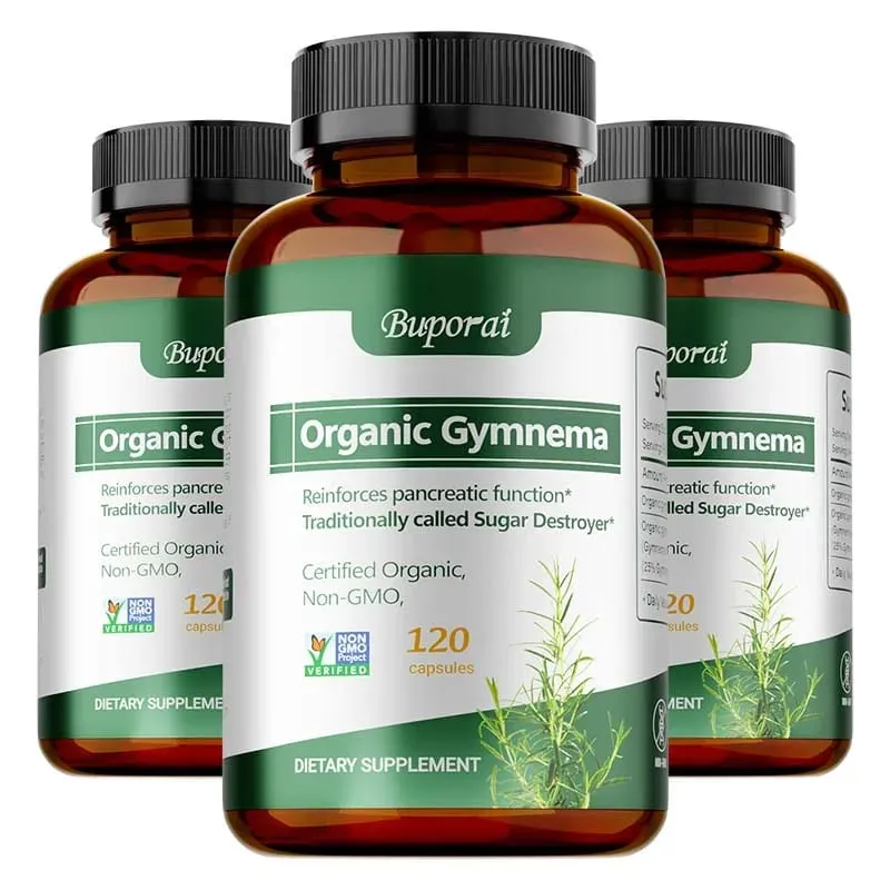 Organic Gymnema - Enhance Pancreatic Function Promote Intestinal Health and Absorption Balance Health Levels Non-GMO — image 9