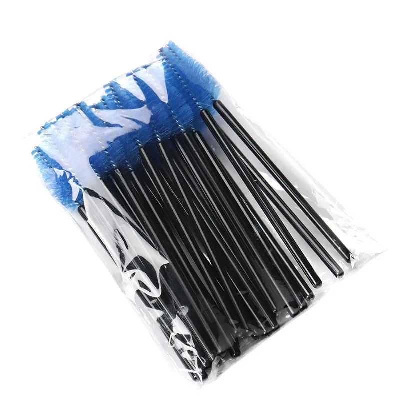 50pcs Eyelash Eyebrow Brush Water Drop Shape Nylon Material Lashes Makeup Brushes Eyelash Extension Beauty Tools Mascara Wand — image 11