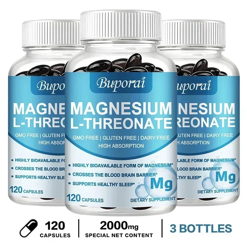 Magnesium L Threonate - Focus and Memory Enhancer Supports Nerve Function Muscle Strength Bone and Joint Health — image 11