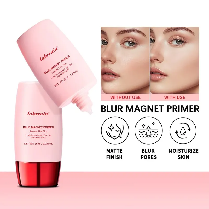 Blur Magnet Primer & Eraser Foundation Stick Langdurige poriën Minimaliseren van glad gezicht Make-up Oliecontrole Mat kerstcadeau — image 6