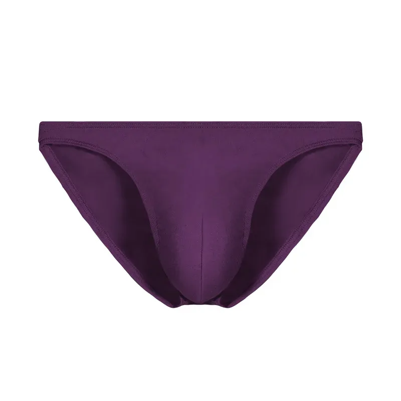 Men's underwear men's small triangle pants U convex Modal thin stretch sexy low waist tight narrow side underpants