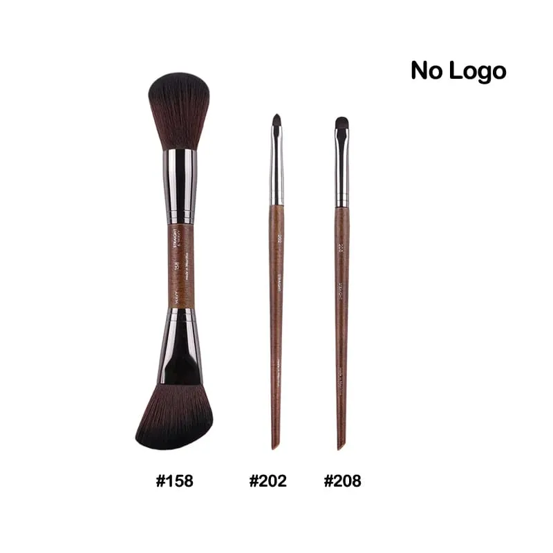 3pcs/set Powder Makeup brush detail Eyeshadow Lip liner Natural Precision Smudge Concealer Make up brushes Crease cosmetic tools