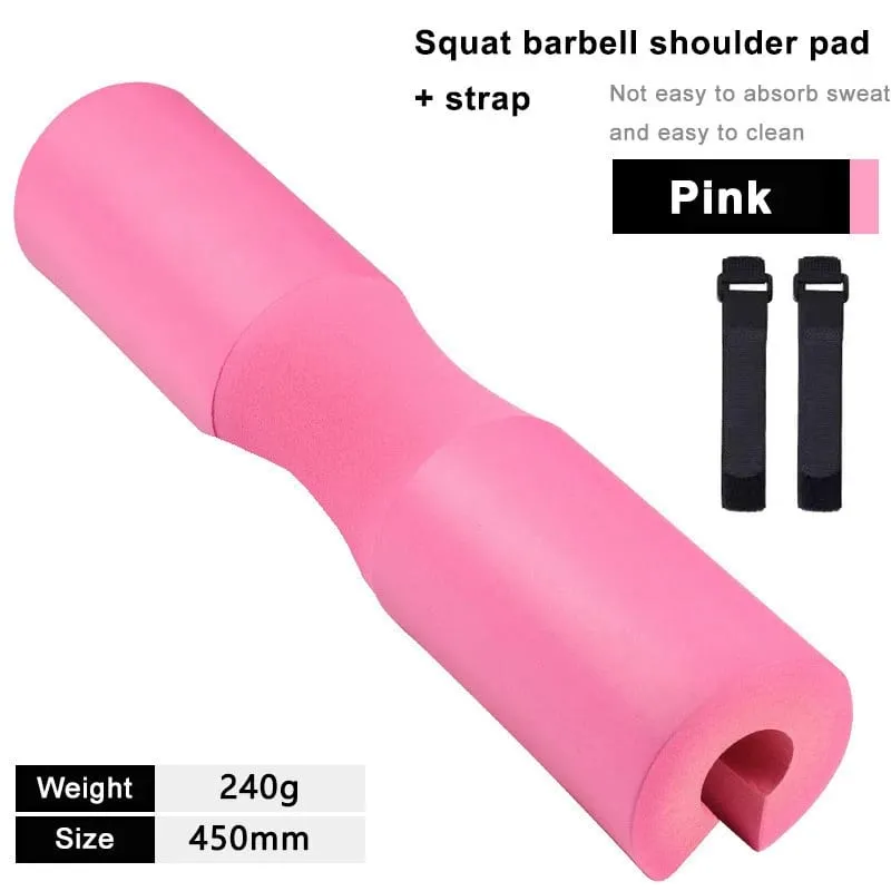 Barbell Pad for Hip Thrust Squat Non‑Slip Thick Foam Bar Pad Weight Lifting Shoulder Protector Cushion for Bar Home Gym — image 14