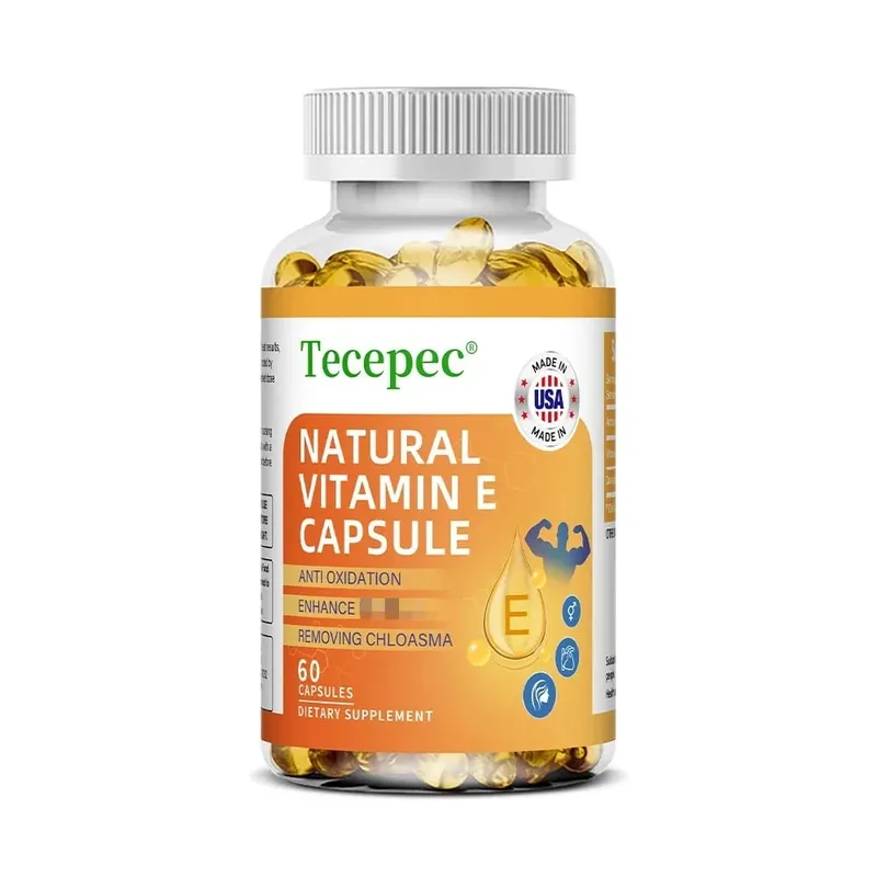 Vitamin E Capsules Helps Blood Birculation and Antioxidant & Brightens Skin Tone Daily Vitamin Supplement Beauty Health — image 8