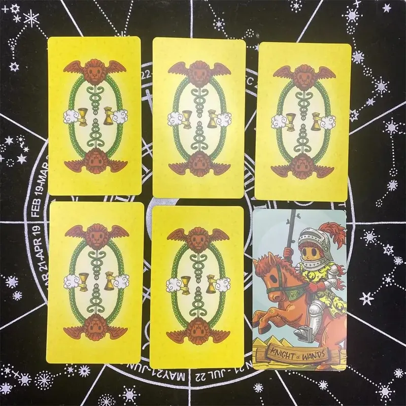 Smithtiny Tarot Cards Board Games for Divination Personal Use Tarot Deck Full English Version — image 2