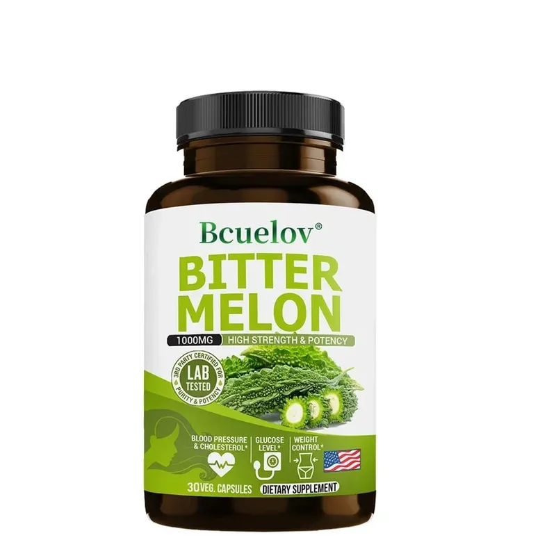 Bitter Melon Extract Supplements May Support Blood Pressure Blood Sugar Balance Immune System Health Weight Management