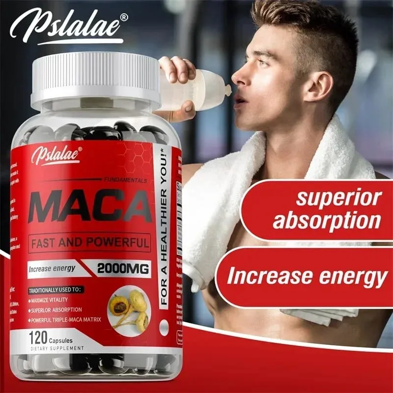 Maca Root Capsules - To Support Energy Endurance and Performance Builds Muscle and Strength — image 5