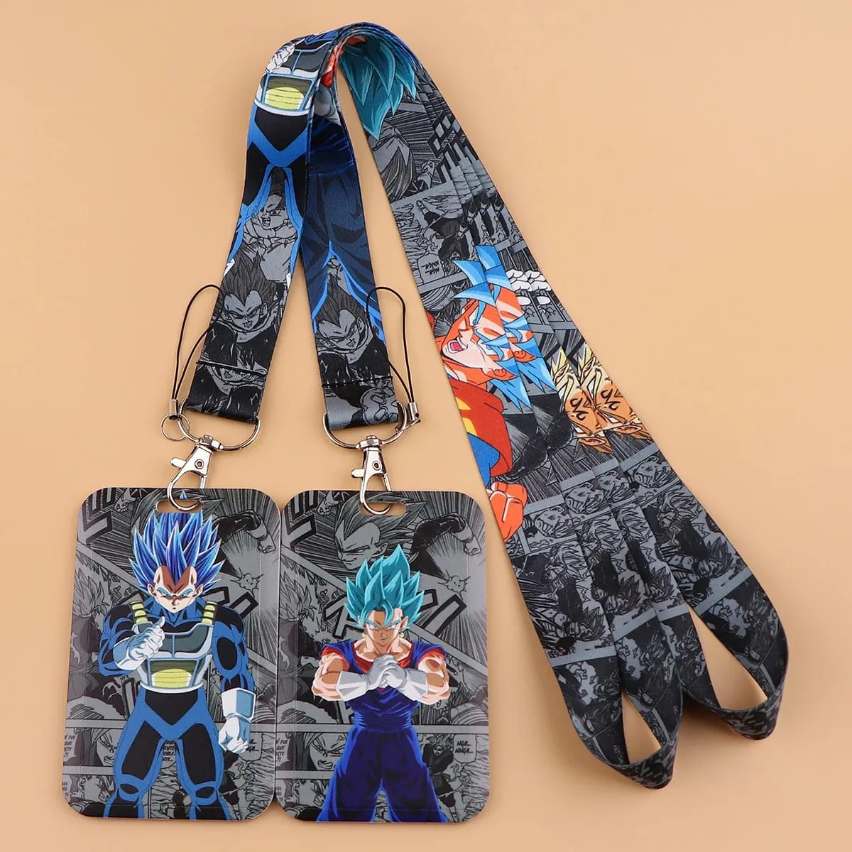 Anime Character Strap Lanyard for Key ID Card Charm Strap Badge Holder DIY Cool Hang Rope Keyring Accessories Gifts Cosplay — image 1
