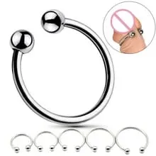 6 Sizes Metal Penis Ring Sex Toys For Men Male Delay Ejaculation Stainless Steel Cock Ring Glans Stimulator Sex Increase Orgasm — image 12