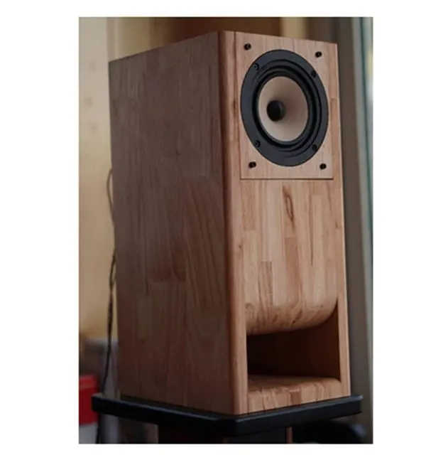 customized 3 inch/4 inch full frequency labyrinth speaker empty box box bluetooth bookshelf hifi bile machine Speaker shell