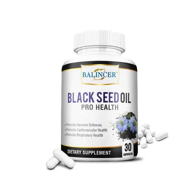 Black Cumin Seed Oil Capsules - Promotes Immunity Digestion Respiratory Health Skin and Hair Health Non-GMO — image 8