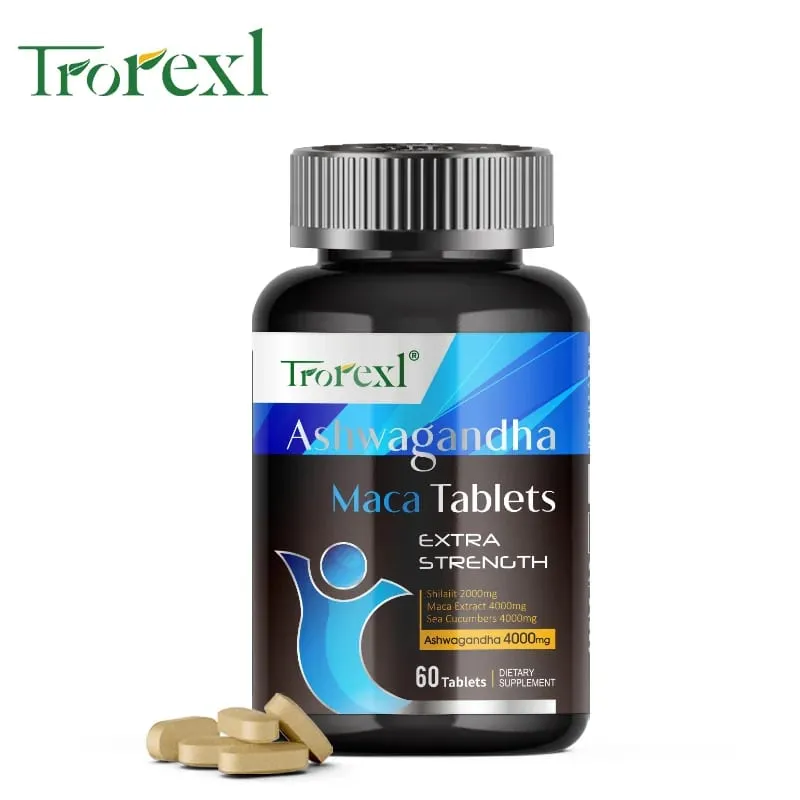 Organic Ashwagandha Pills Men Enhancing Supplement Improve Size Endurance Supports Reproductive Health Natural Energize