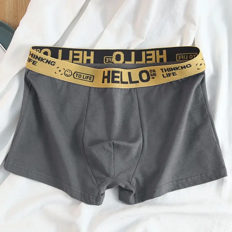 12Pcs Men's underwear Boxer Brief Plus size Cotton Panties Breathable Soft 40-130KG — image 2