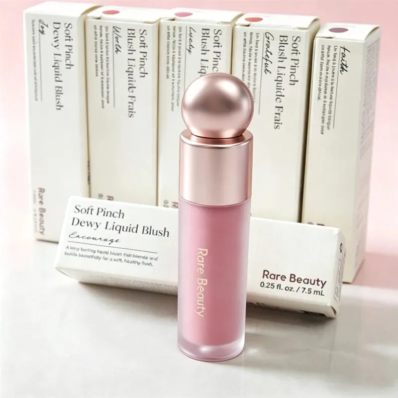 Rare Beauty Soft Pinch Liquid Blusher Silky Waterproof Moisturizing Woman Makeup Happy Hope Bliss Wonder Believe Blush Liquide — image 10