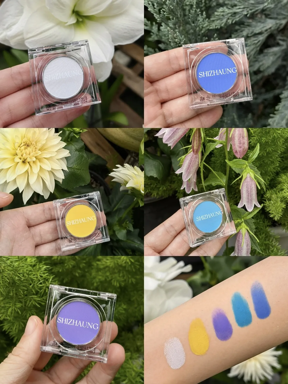 Chameleon Eyeshadow Powder Monochrome Matte Shimmer Metallic Glitter Gothic High Gloss High Colors Fine Flash lasting Eye Makeup — image 5