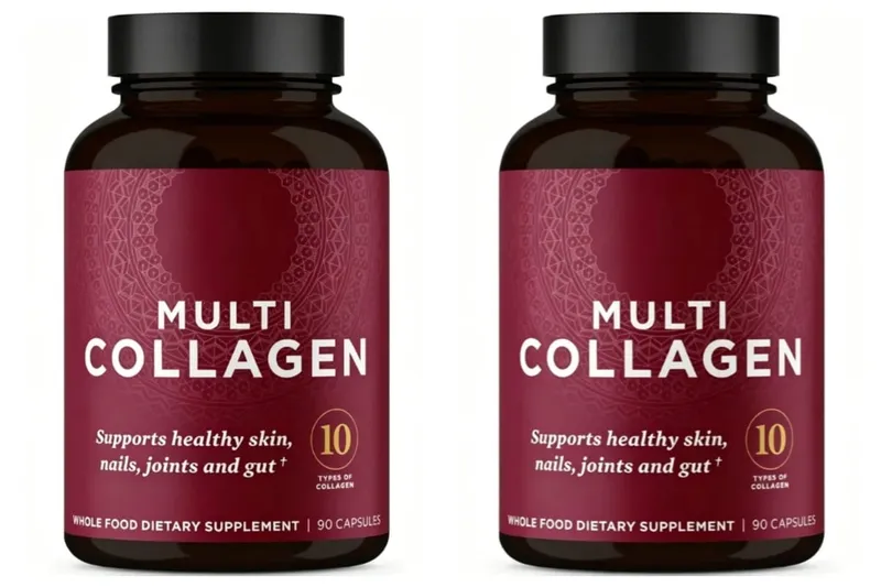Collageenpillen Gehydrolyseerd multicollageensupplement Ondersteunt een gezonde huid en nagels Darmgezondheid en gewrichten 90 capsules — image 8