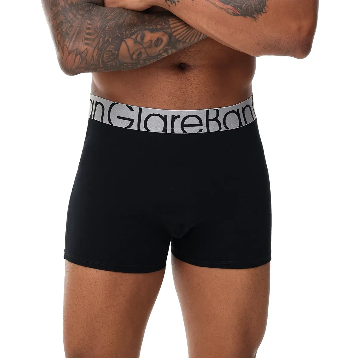 6pcs pack Black Cotton Boxer Shorts Men Underwear Soft Male Underpants for Men Homme comfortable Boxershorts Slips Panties — image 5