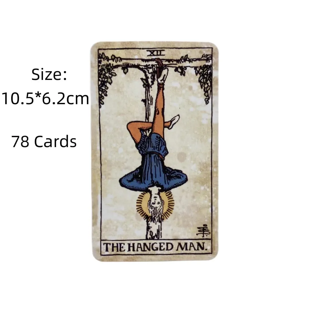 Tarot Vintage Cards A 78 Rider Deck Oracle English Visions Divination Board Playing Game Cards — image 2