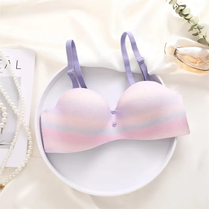 Seamless Sexy Bras Women Invisible Brassiere Adjustable Push Up Bras Female Comfortable Underwear Laides Solid Color Lingerie — image 13
