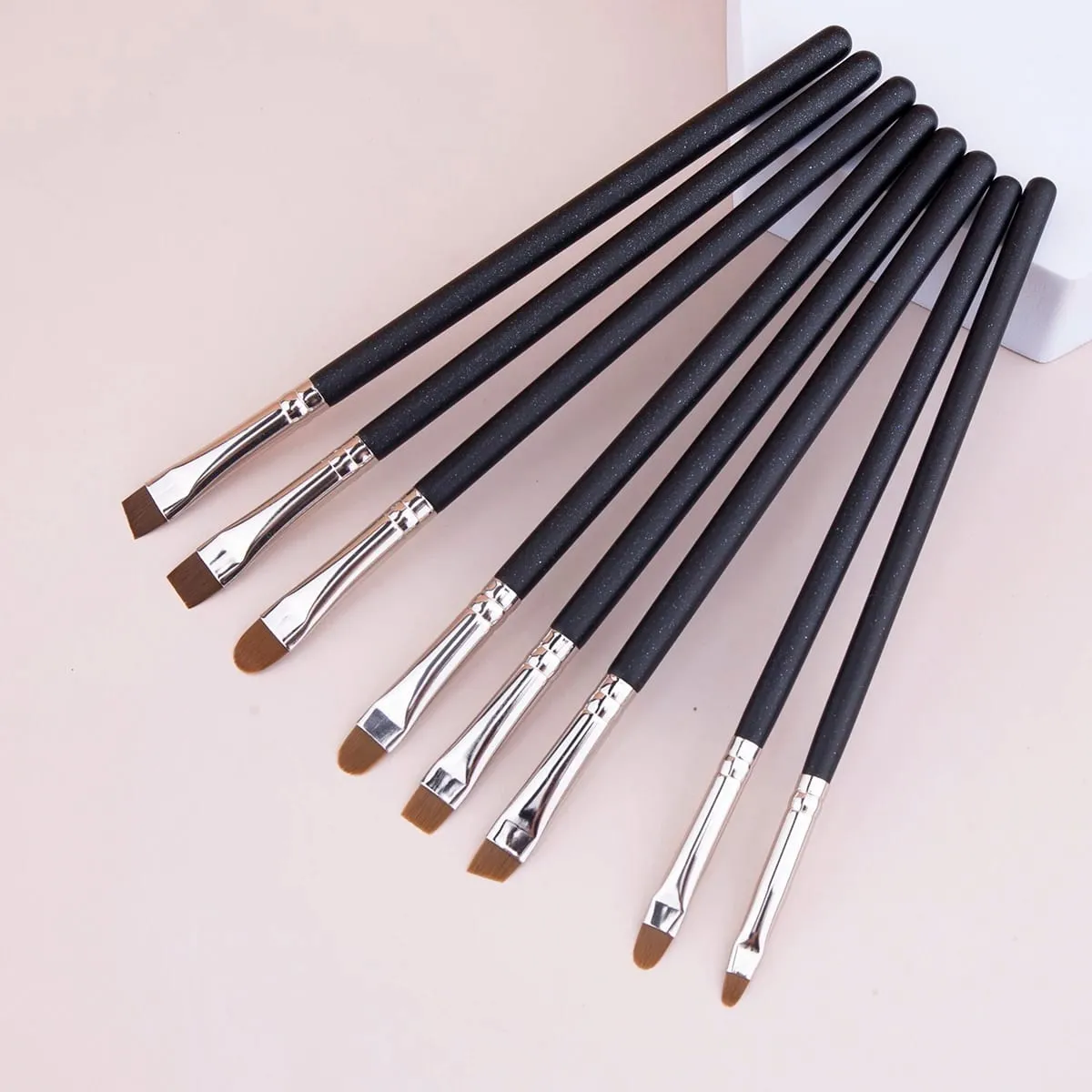 Eyebrow Concealer Brush Flat Eyebrow Brush Angled Ultra Thin Eye Line Concealer Makeup Brushes Precise Make Up Concealer Brush — image 6