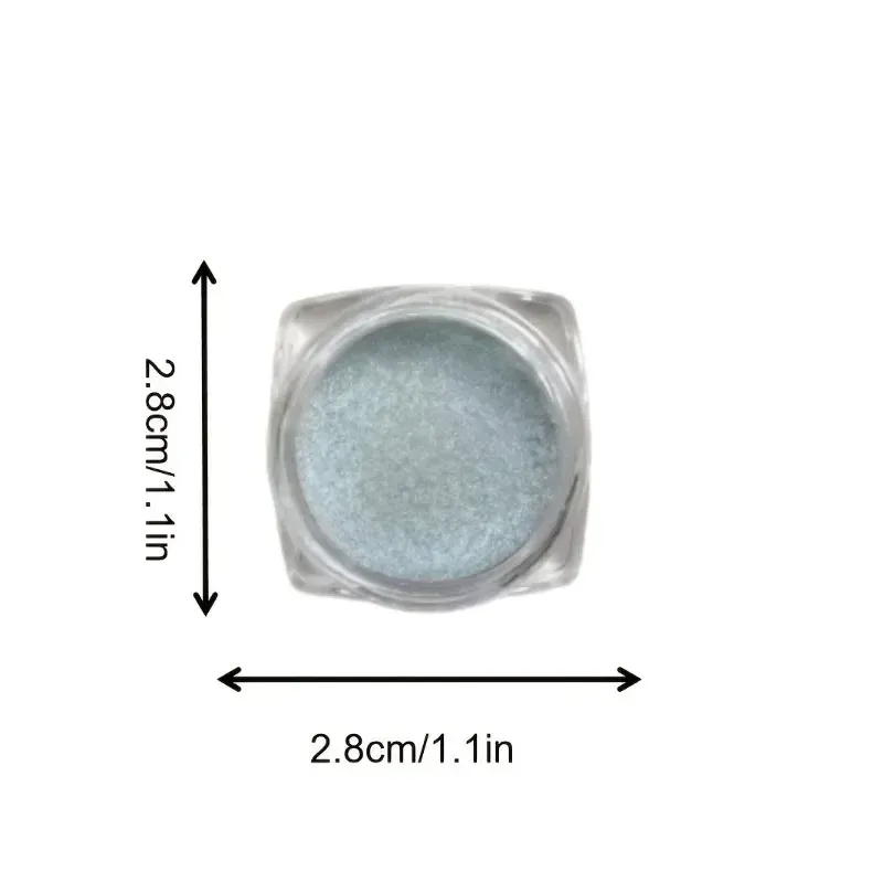 Glitter Eyeshadow Powder Long Lasting Chrome Chameleon Holographic Eyeshadow Powder Pigment Eye Makeup For Women Cosmetic — image 5