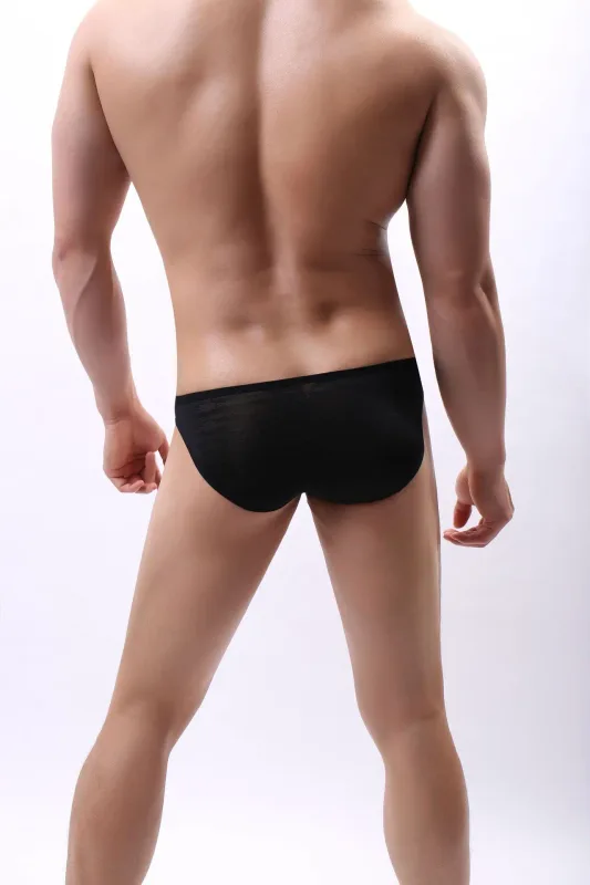 Brave Person New Men String Bikini Mens Briefs Transparent Comfortable Breathable Ropa Interior Hombre — image 12