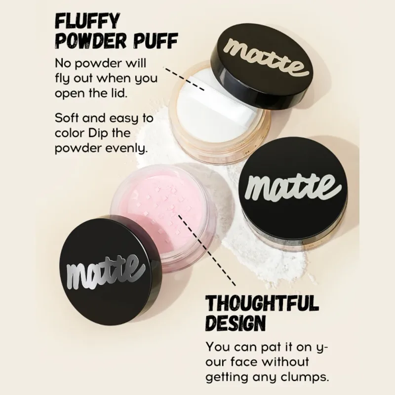 All‑in‑One Foundation Makeup Gift Set Full Coverage Concealer Setting Powder Makeup Sponge Portable Face Cosmetic Kit