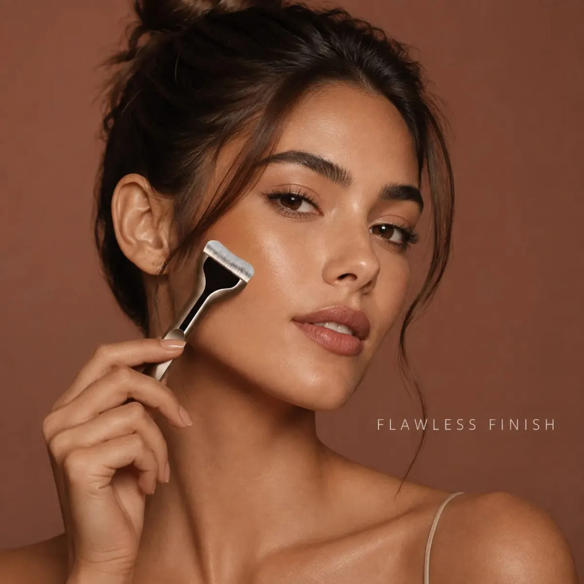 14Pcs Professional Makeup Brush Set Soft Synthetic Hair Foundation Powder Blush Eyeshadow Blending Brushes With Storage Bag