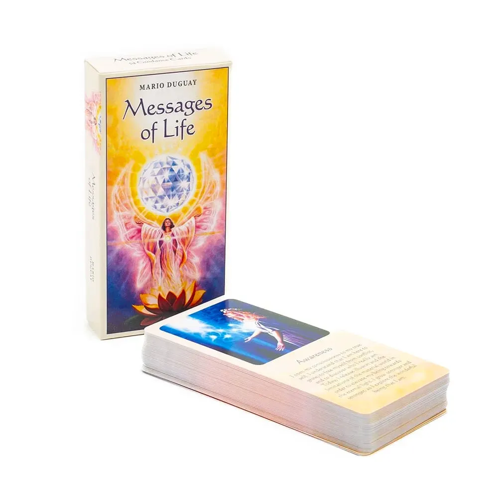 Messages Of Life Tarot Board Game 54 Pcs English Playing Cards for Party and Family Fun 11.3*4.5cm — image 2