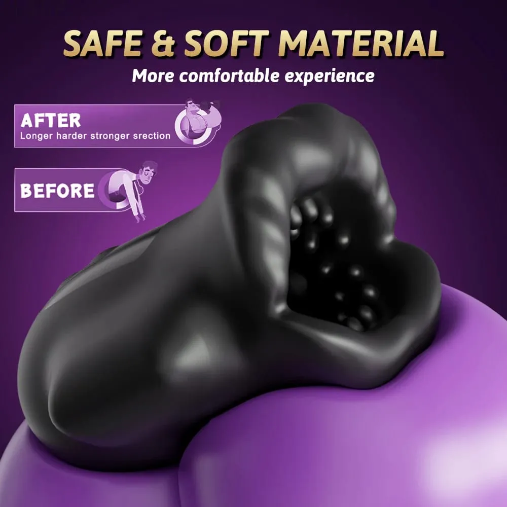Male Masturbator Vibrator Penis Training Vibration Ejaculation Glans Training Penis Endurance Adult Sex Toy for Men — image 2