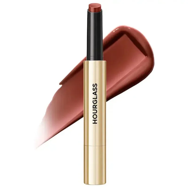 6 Colors Hourglass Lipstick Phantom Volumising Glossy Balm Cinnamon Milk Tea Brown Lip Gloss Nourishing Mirror Surface Makeup — image 10