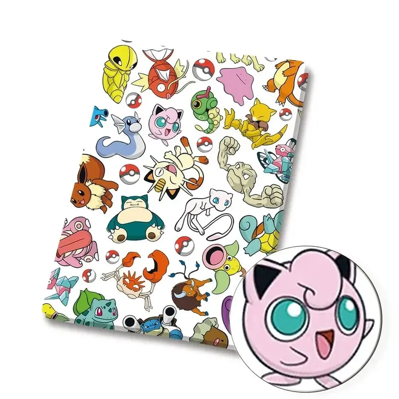 Pokemon Kartun Fabric140*50Cm Buatan Tangan Jahit Patchwork Quilting Gaun Bayi Rumah Lembar Dicetak Kain Kain Jahit Anak-anak — image 11