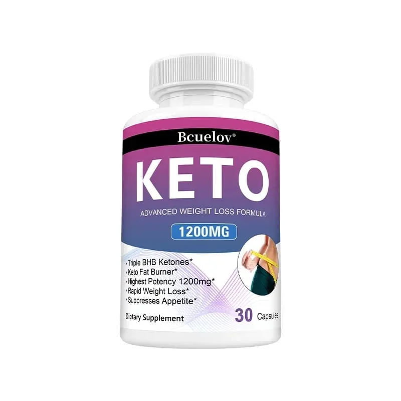 Avanceret Keto-kapsler Vægtkontrol Metabolisme Boost appetitkontrol Energistøtte til fordøjelsessundhed