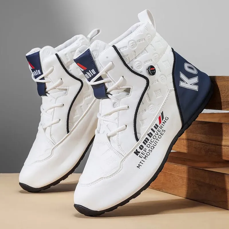 Sneakers casual alte con design in rilievo alla moda Morbide e ammortizzanti Versatili per gli spostamenti quotidiani Scarpe sportive unisex alla moda con rialzo di altezza 9