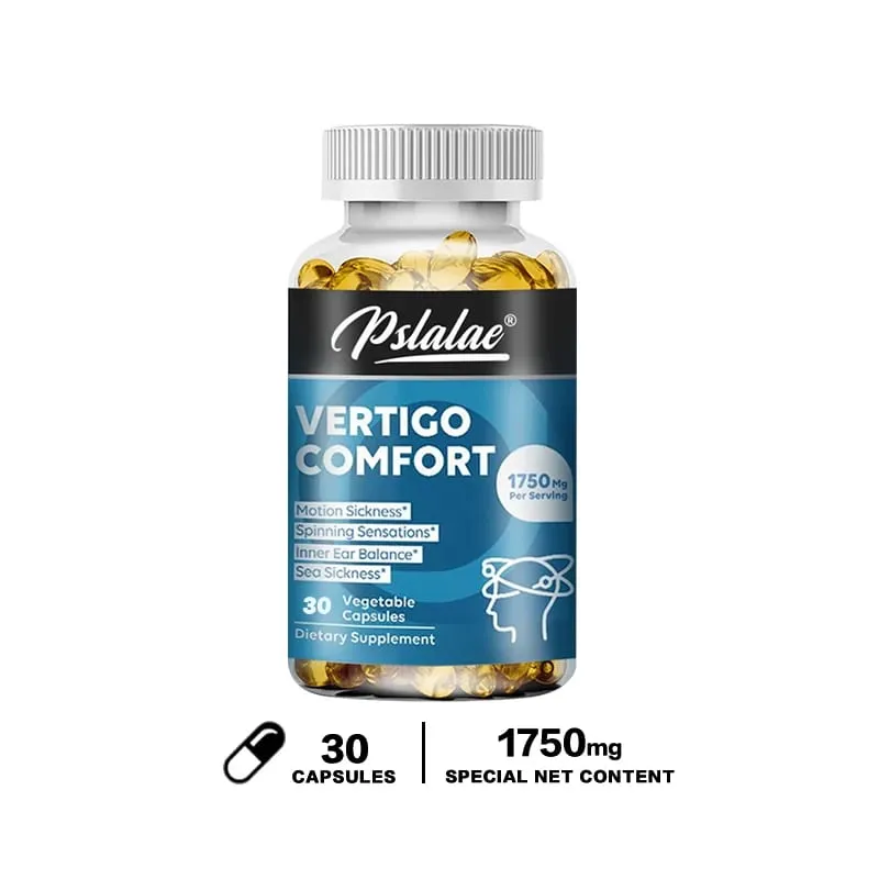 Vertigo Comfort Capsules - Inner Ear Balance Relieve Vertigo Dizziness Tinnitus