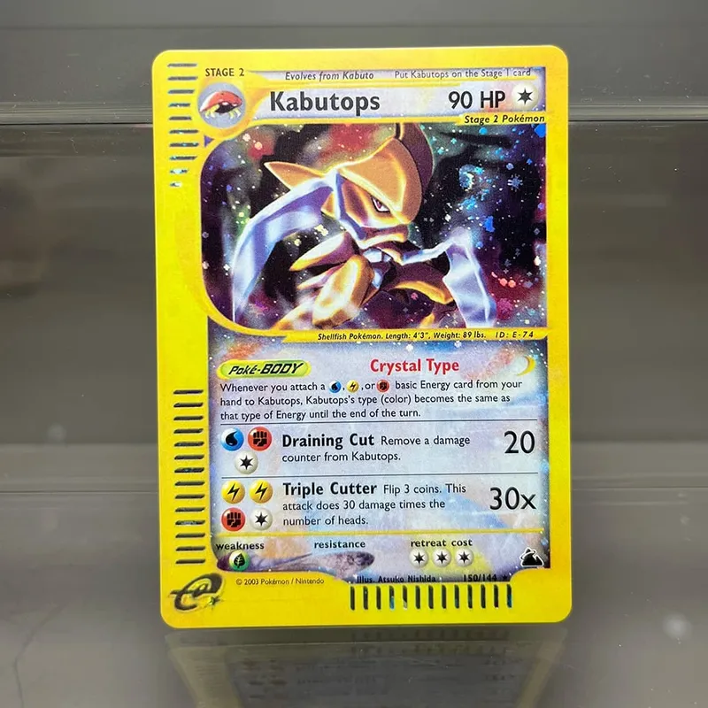 Kad PKM Charizard Steelix Celebi Kad Kerajang Tunggal Magneton Gengar Kad Koleksi Permainan Klasik Kad Proksi PTCG — image 31
