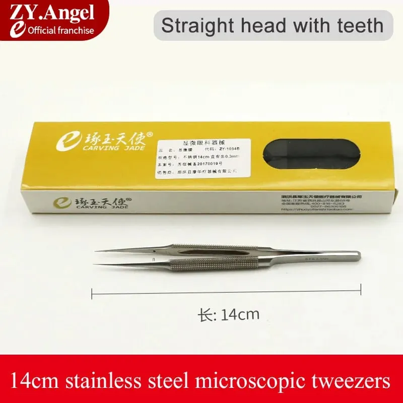 Ophthalmic Microsurgery Instruments Scissors Needle Holders Tweezers Stainless Steel 4/6/8 Piece Set Of Ophthalmic Surgical Tool — image 19