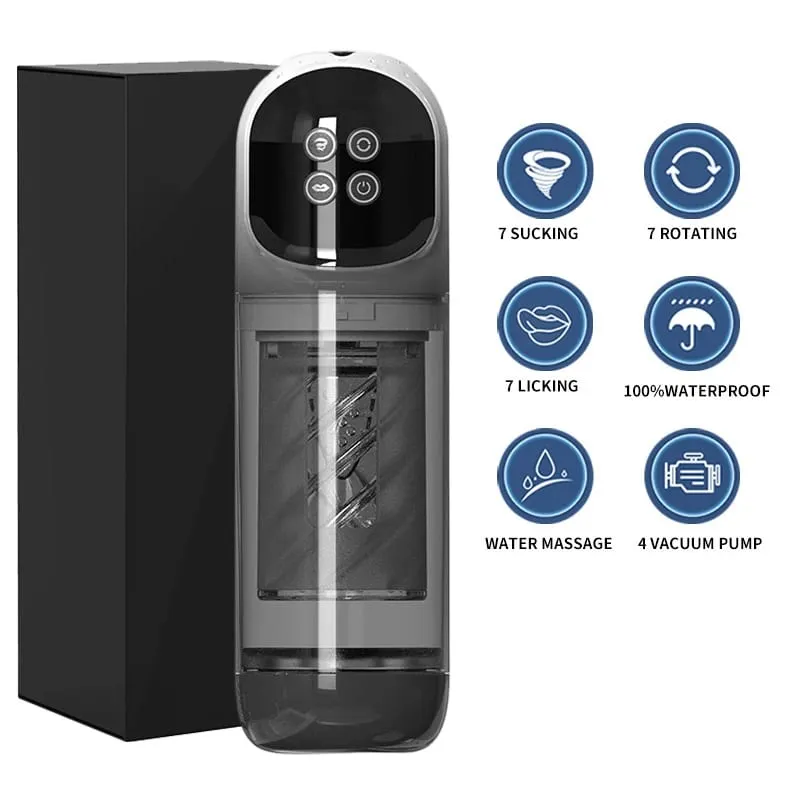 Automatic Thrusting Rotating Male Masturbator Licking Stroker Sucking Blowjob 100% Waterproof Pennis Pump Adult Sex Toys For Men — image 8