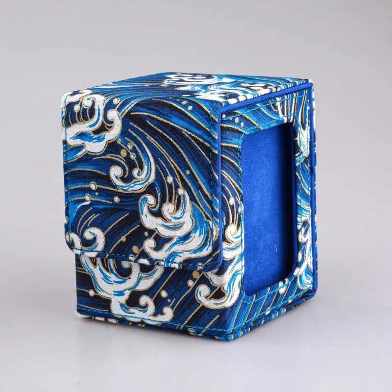 Deck Box for MTG Cards Trading Card Storage Box With Display Window Collectible Trading Card Cases Holds 120+ Sleeved Deck