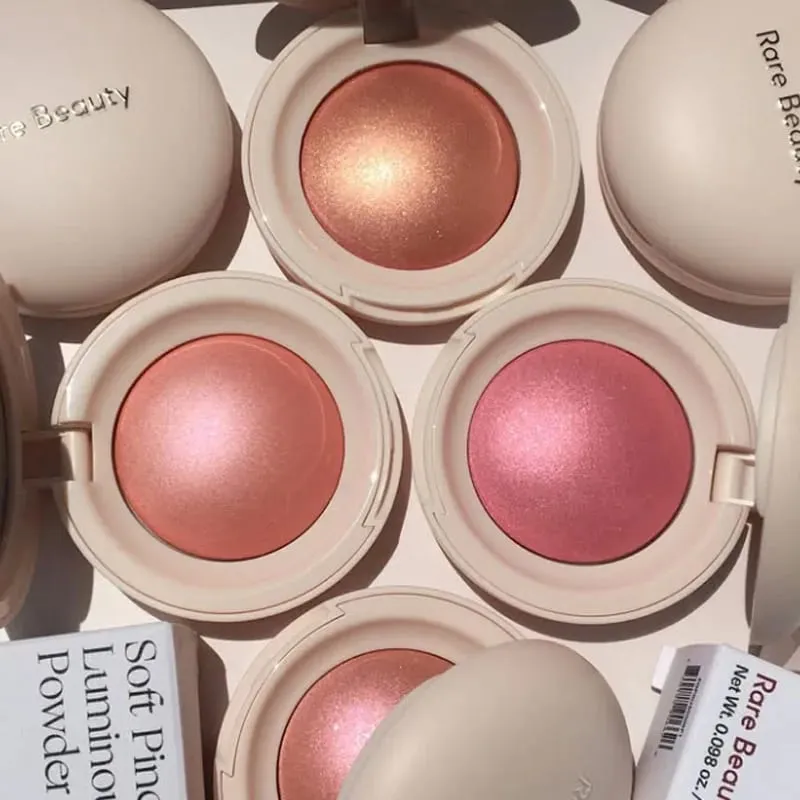 Original Rare Beauty Soft Pinch Luminous Powder Blush Lasting Natural Radiant Makeup Waterproof Buildable Cheek Color Cosmetics — image 1