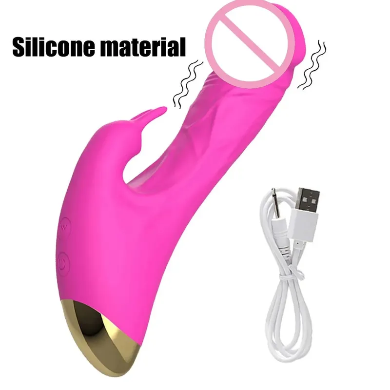 Large Dildo G Spot Vibrator Rabbit Clitoral Clit Stimulation Realistic Penis Sex Shop Sex Toy Adult Product Vibrador for Women — image 22