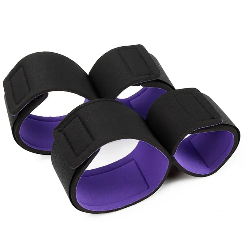 Bdsm Bondage Set Restraint Adult Game No Vibrator Handcuff Neck Collar Wrist Mouth Gag Strap Fetish Sex Toys For Woman Couples — image 5