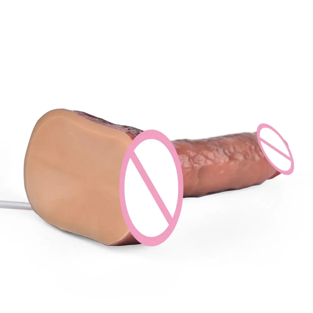Lifelike Squirting Penis Silicone Ejaculation Large Realistic Dildo With Sucker Skin Touch Anal Sex Toys For Women — image 5