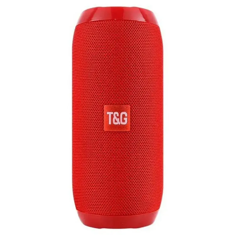 TG117 Outdoor Bluetooth Speaker Portable Wireless Speaker Column Dual Bass Sound Bar Subwoofer Music Player Loudspeaker FM Radio