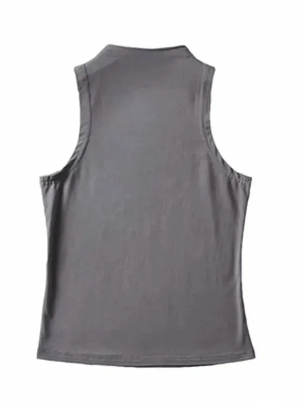 2025 Summer NEW Arrival Women Solid Color Causal Sexy Croped-Top Sleeveless Tank Streetwear